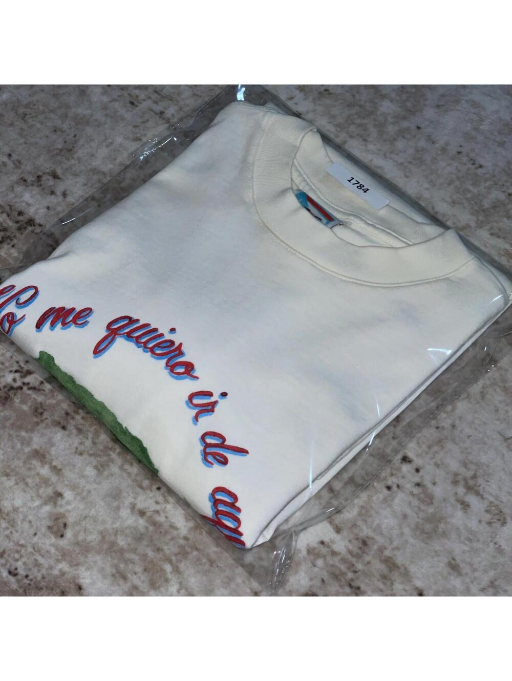 Bad Bunny "No me quiero ir de aqui” T-Shirt (S) Exclusive Puerto Rico Merch DtMf - Picture 11 of 11